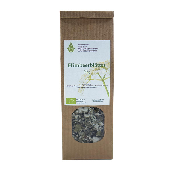 Produktfoto zu Himbeerblätter Tee lose 40g