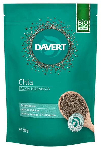 Produktfoto zu Chia Wertvolle Samen 210g vegan