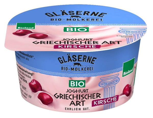 Produktfoto zu Joghurt griechischer Art Kirsche, 7,5%
