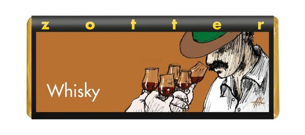 Produktfoto zu Scotch Whisky  Highland Harvest Schokolade Zotter 70g