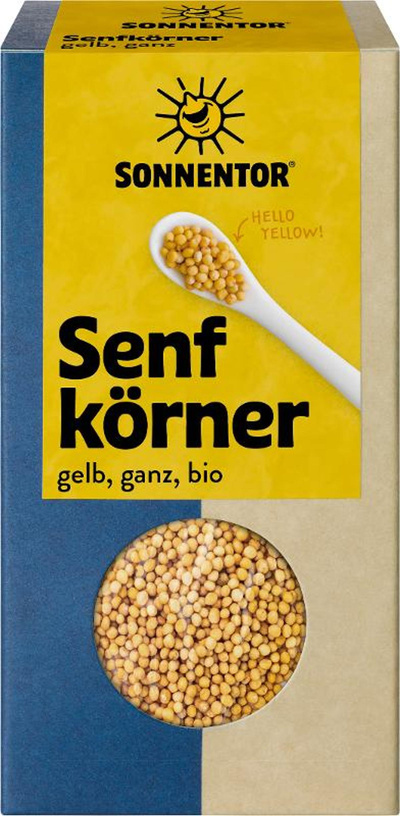 Produktfoto zu Senfkörner gelb bio 120g