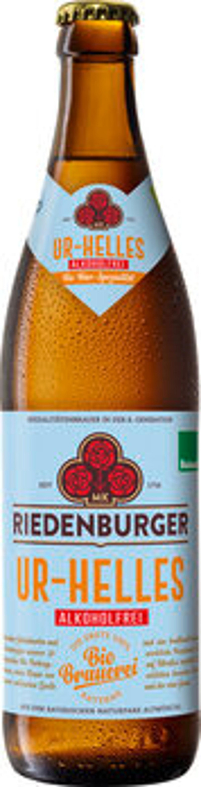 Produktfoto zu Riedenburger Ur Helles alkoholfrei (unfiltriert) 0,5l