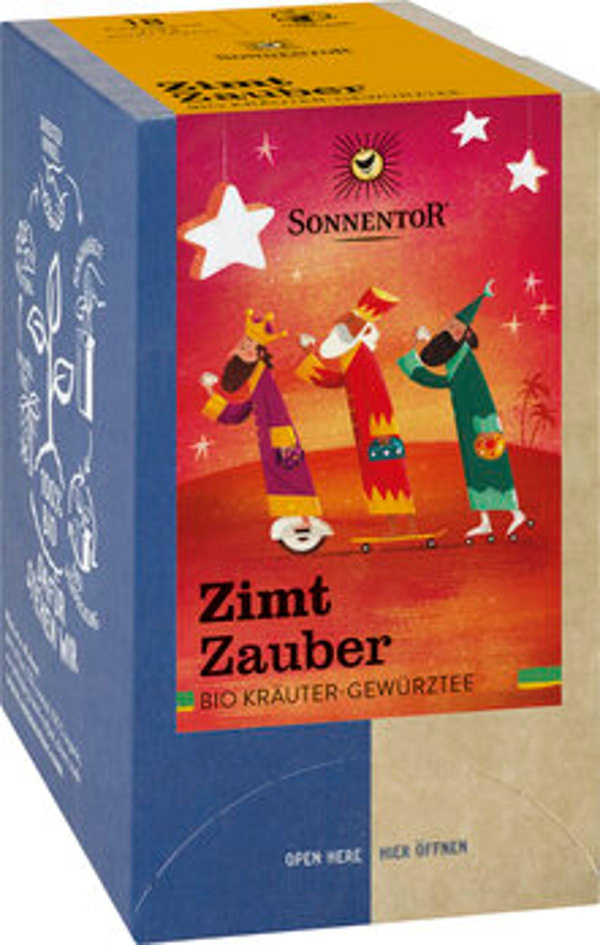 Produktfoto zu Zimt Zauber Teebeutel