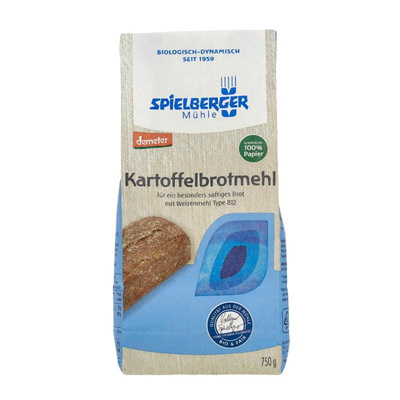 Produktfoto zu Kartoffelbrotmehl, Demeter 750g