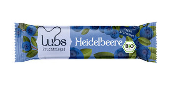 Produktfoto zu Premium Fruchtriegel Heidelbeer -glutenfrei- 30g
