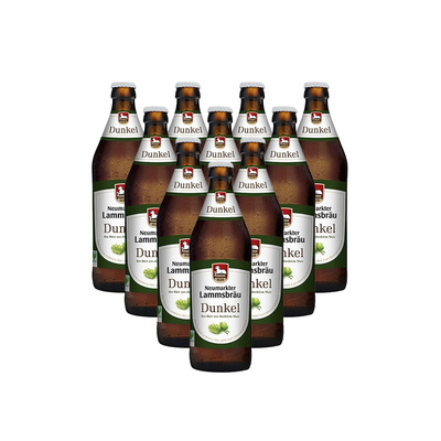 Produktfoto zu Lammsbräu dunkel 10x0,5l
