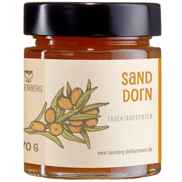 Produktfoto zu Fruchtaufstrich Sanddorn 170g