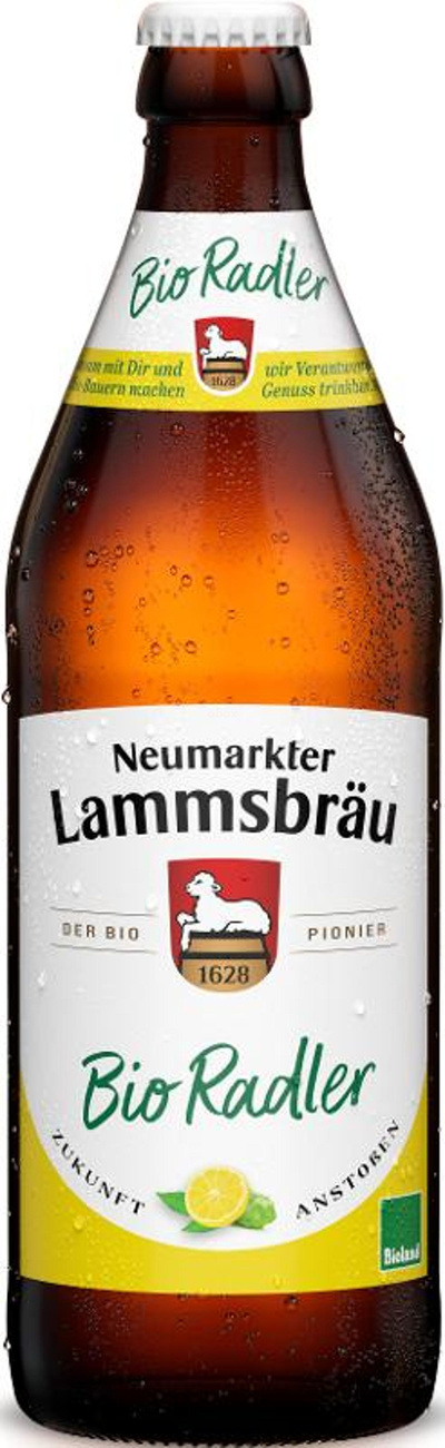 Produktfoto zu Lammsbräu Radler Kiste 10x 0,5l