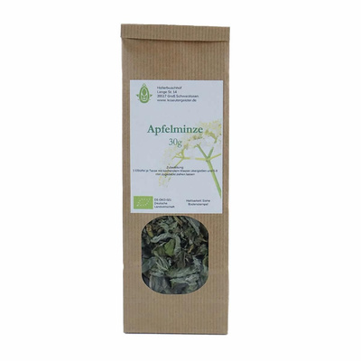 Produktfoto zu Apfelminze Tee lose 30g
