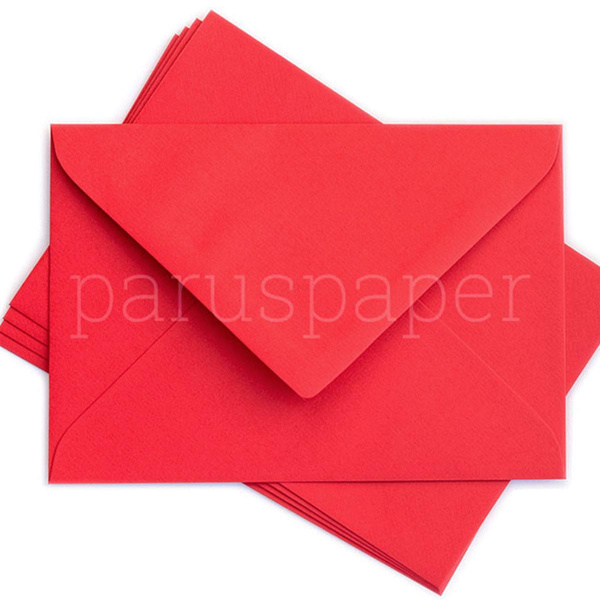 Produktfoto zu Briefumschlag Rot