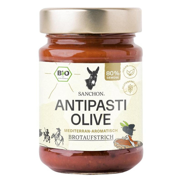 Produktfoto zu Brotaufstrich Antipasti Olive 190g