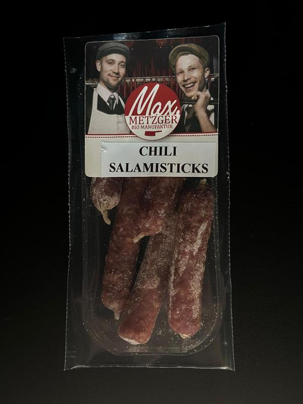Produktfoto zu Chili-Fenchel Salamisticks Metzger Max 70g