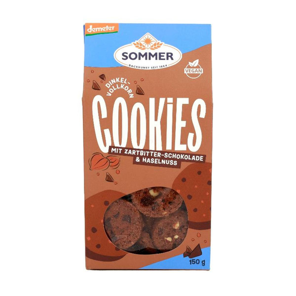 Produktfoto zu Dinkel Schoko Cookies
