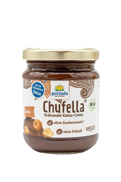 Produktfoto zu Chufella Erdmandel-Schokocreme 220g