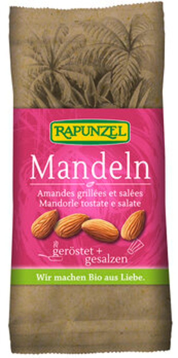 Produktfoto zu Mandeln geröstet, gesalzen 60g