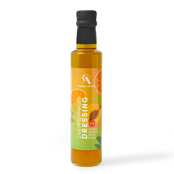 Produktfoto zu Zwei-Phasen Dressing Pfirsich Orange 250ml