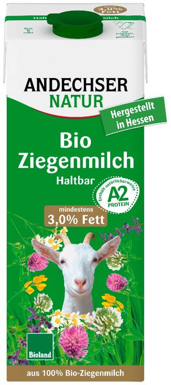 Produktfoto zu H-Ziegenmilch 3% 1L