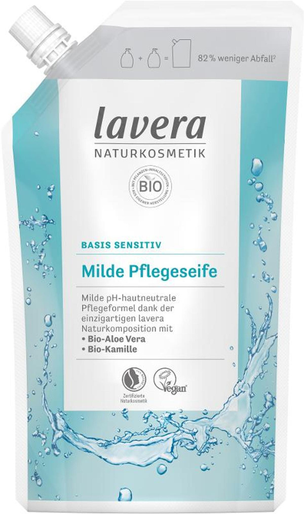 Produktfoto zu Nachfüllbeutel basis send. milde Pflegeseife