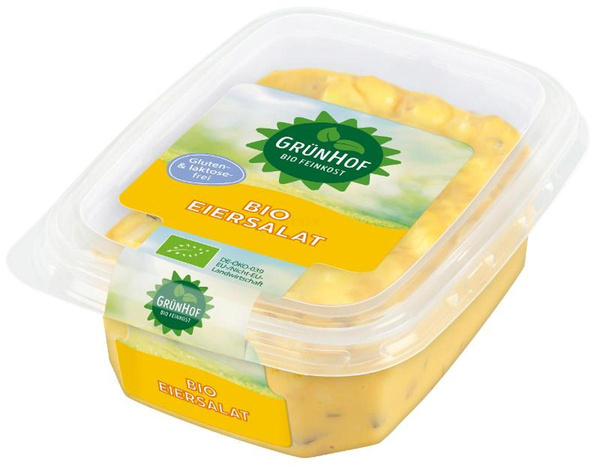 Produktfoto zu 'Grünhof' Bio-Eiersalat 150g