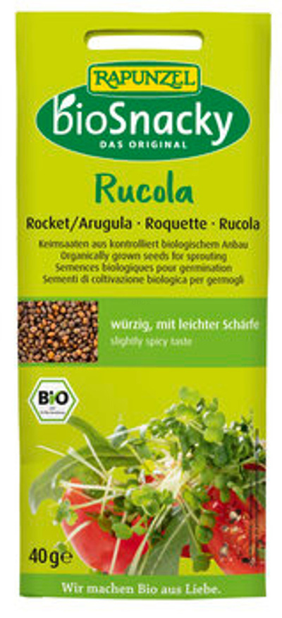 Produktfoto zu Keimsaat Rucola bioSnacky 40g