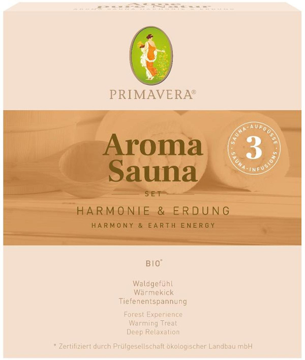 Produktfoto zu Aroma Sauna Set Kraft und Ruhe