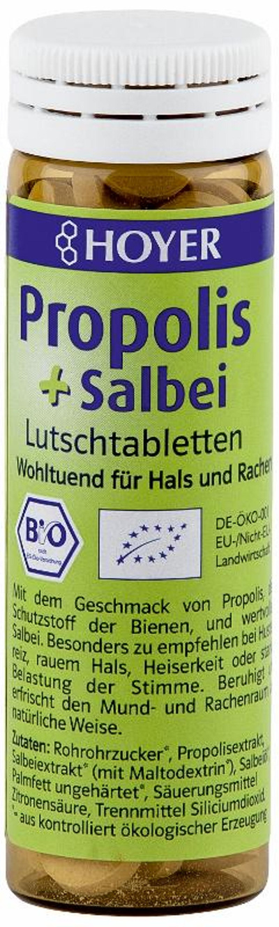 Produktfoto zu Propolis Salbei Lutschtabletten 30g