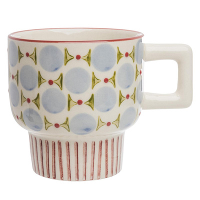 Produktfoto zu Tasse Punkte blau