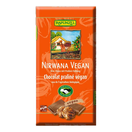 TUT GUT! Produkt Nirwana Schokolade von Rapunzel Projekt "Hand in Hand"