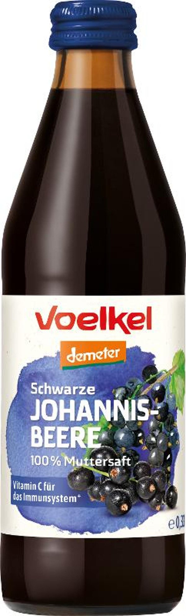 Produktfoto zu Schwarze Johannisbeere, 100% Muttersaft
