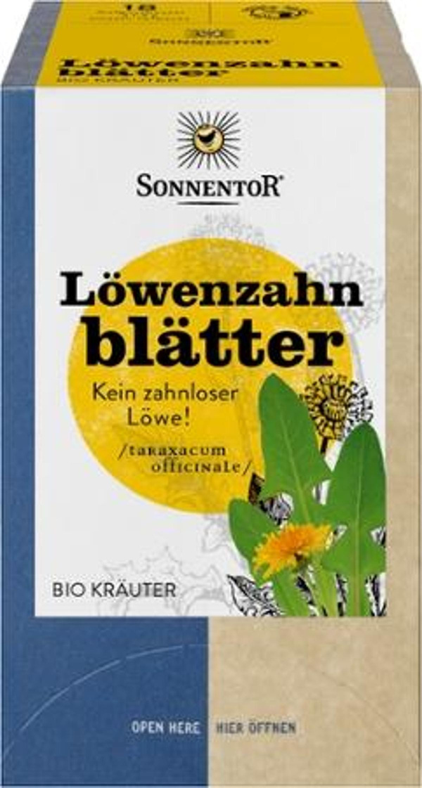 Produktfoto zu Löwenzahnblätter Tee
