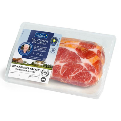 Produktfoto zu Kasseler, Nacken vom Schwein, 2 Stück ca 300g_Packung