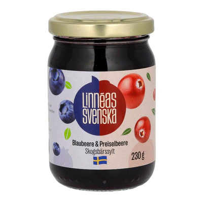 Produktfoto zu Blau & Preiselbeerkonfitüre 230g