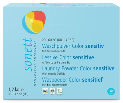 Produktfoto zu Waschpulver color sensitiv 1,2kg