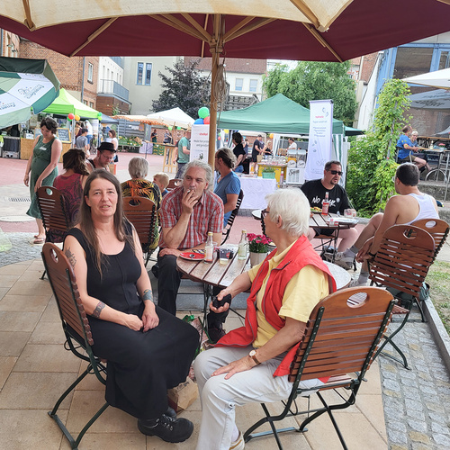Grünlandfest Blick in den Cafebereich