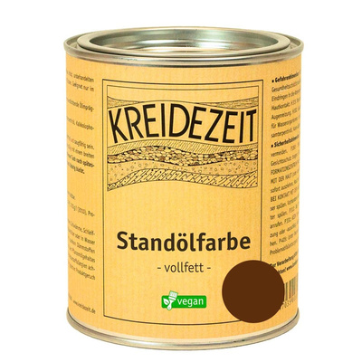 Produktfoto zu Standölfarbe vollfett 0,75l -braun-