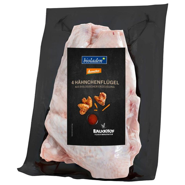 Produktfoto zu b*Hähnchenflügel 4 St. ca. 400g, ungewürzt