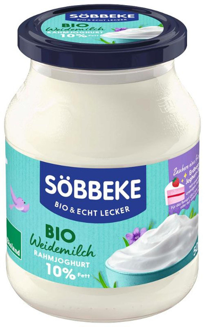 Produktfoto zu Rahmjoghurt mild 10% 500g Glas