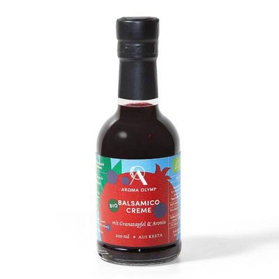 Produktfoto zu Balsamico Creme mit Granatapfel und Aronia