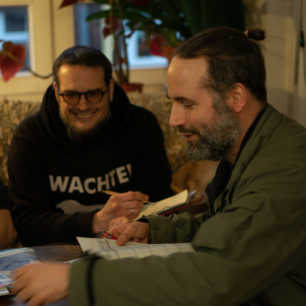 Grünland Ackergespräche Philipp von Brummelkamp erklärt Anbauplan 