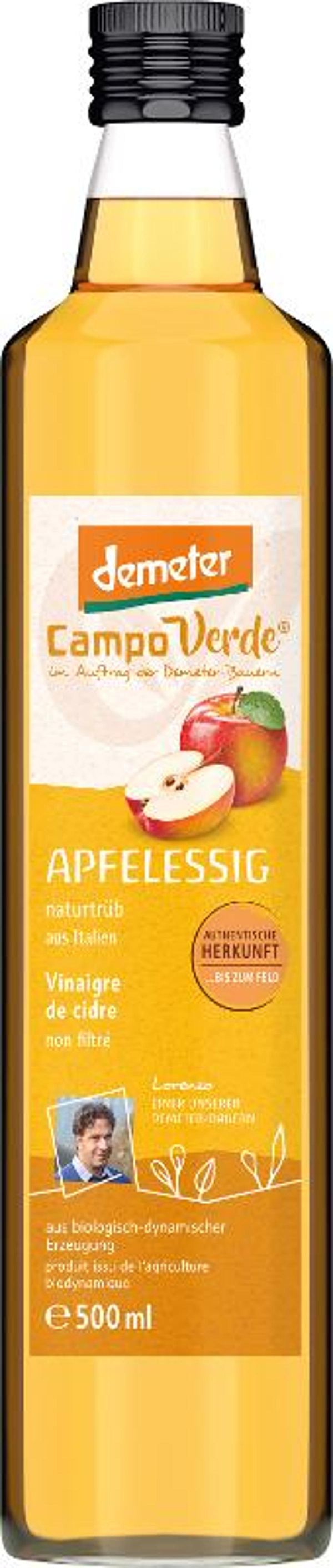 Produktfoto zu Apfelessig naturtrüb, Demeter