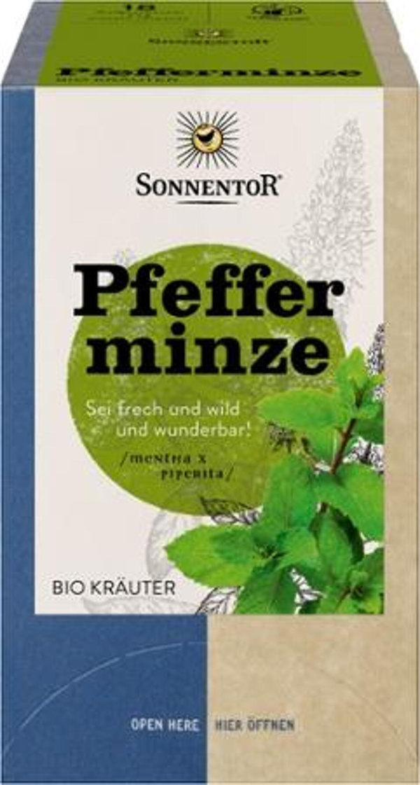 Produktfoto zu Pfefferminze Tee Teebeutel