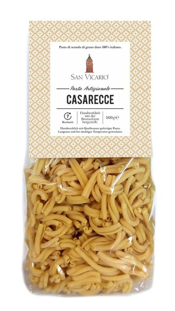Produktfoto zu Pasta Casarecce artigianali al bronzo