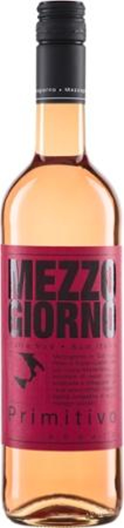 Produktfoto zu MEZZOGIORNO Primitivo Rosato IGT