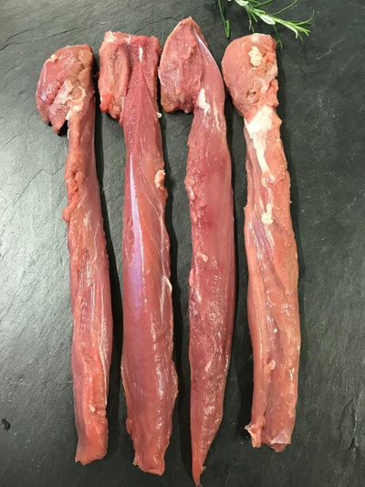 Produktfoto zu Lammlachse aus dem Rücken o. Knochen 2 x ca. 125g