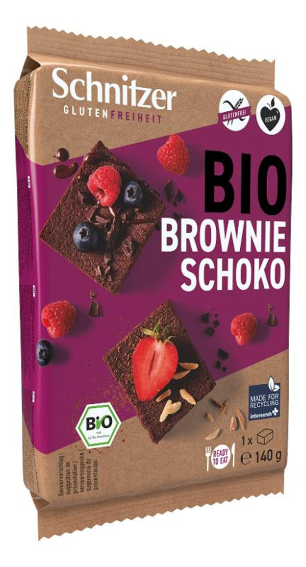 Produktfoto zu Brownie Schoko, glutenfrei