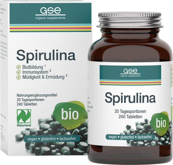 Produktfoto zu Spirulina Bio (240 Stk) 120g