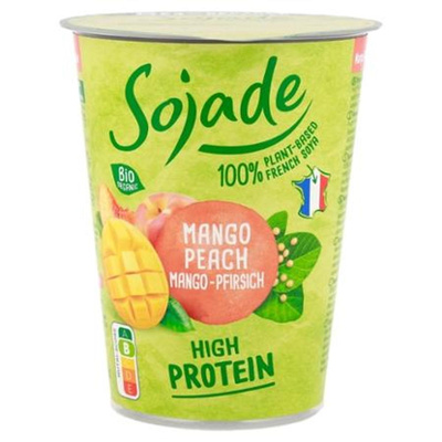 Produktfoto zu Soja Joghurt Mango-Pfirsich 400g