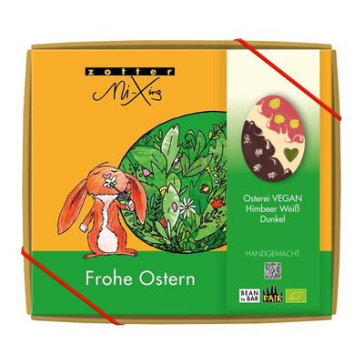 Produktfoto zu MiXing Osterei Vegan Himbeer Weiß Dunkel