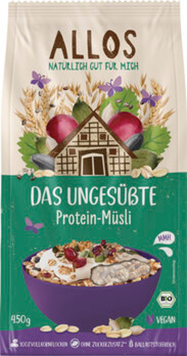 Produktfoto zu Das Ungesüßte Protein-Müsli