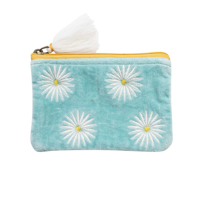 Produktfoto zu Samttäschchen blau